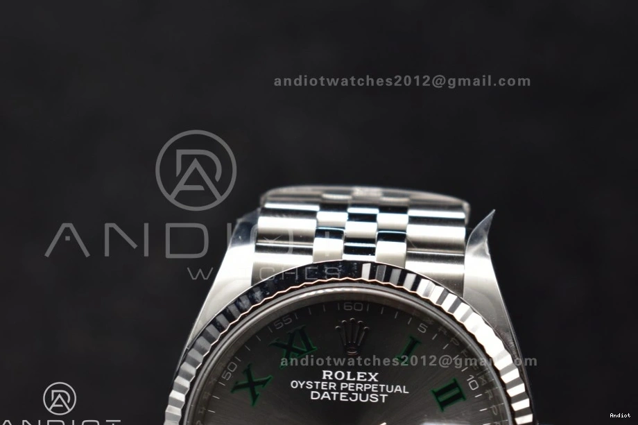 Edition Steel Best Dial Gray 36 126234 on 1:1 Green VR3235 Roman DateJust Clean Jubilee 904L Bracelet Markers 0510